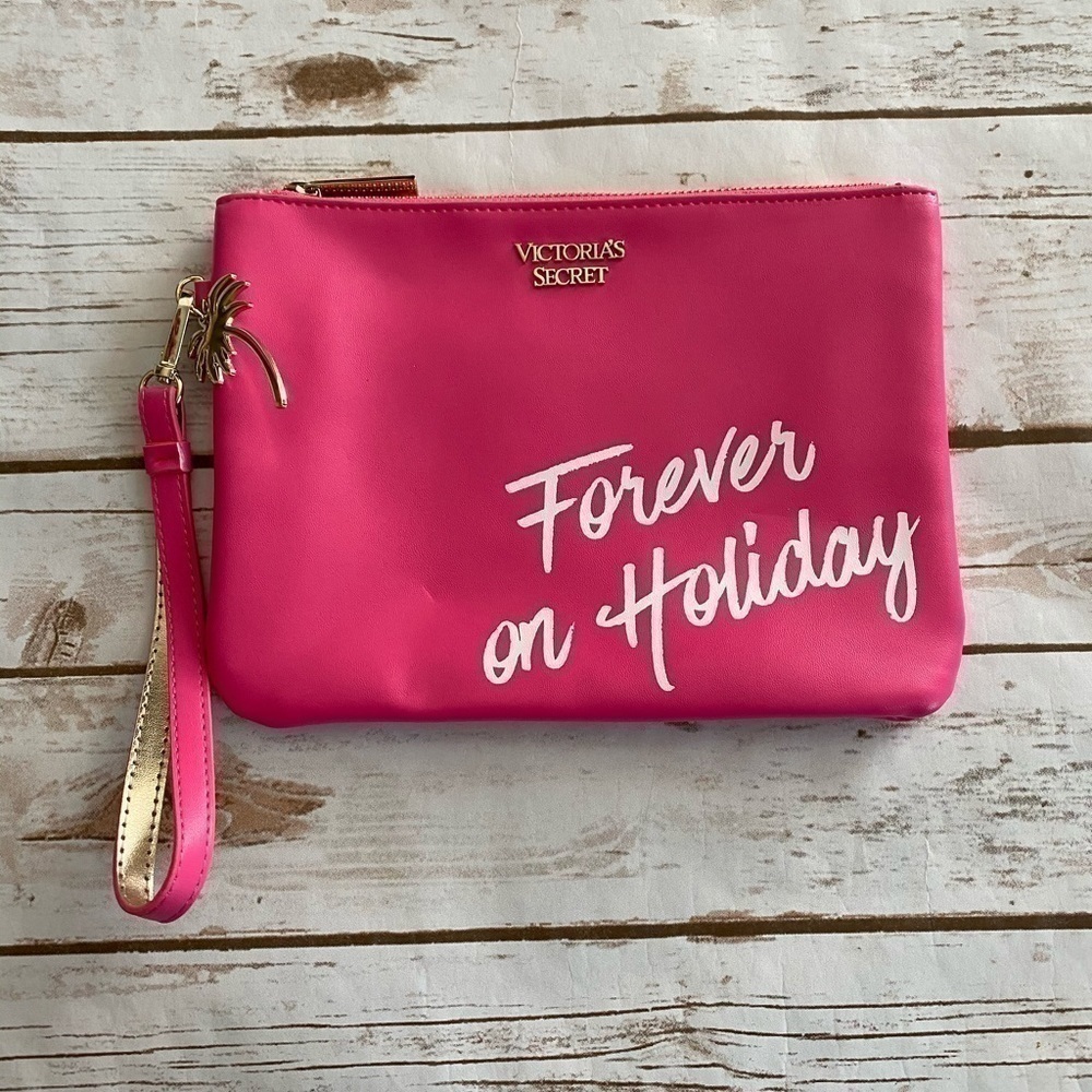 Victoria’s Secret Forever on Holiday Pink Clutch
